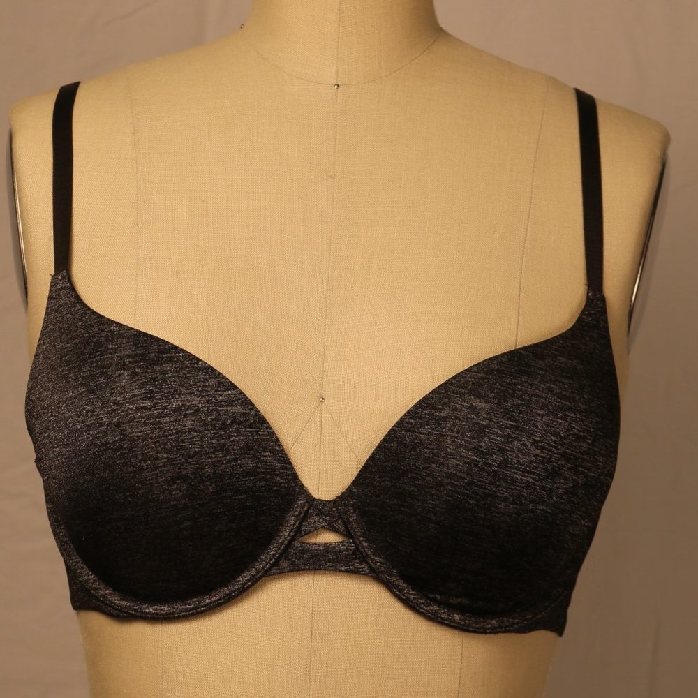 VS Heathered Charcoal Perfect Shape Bra